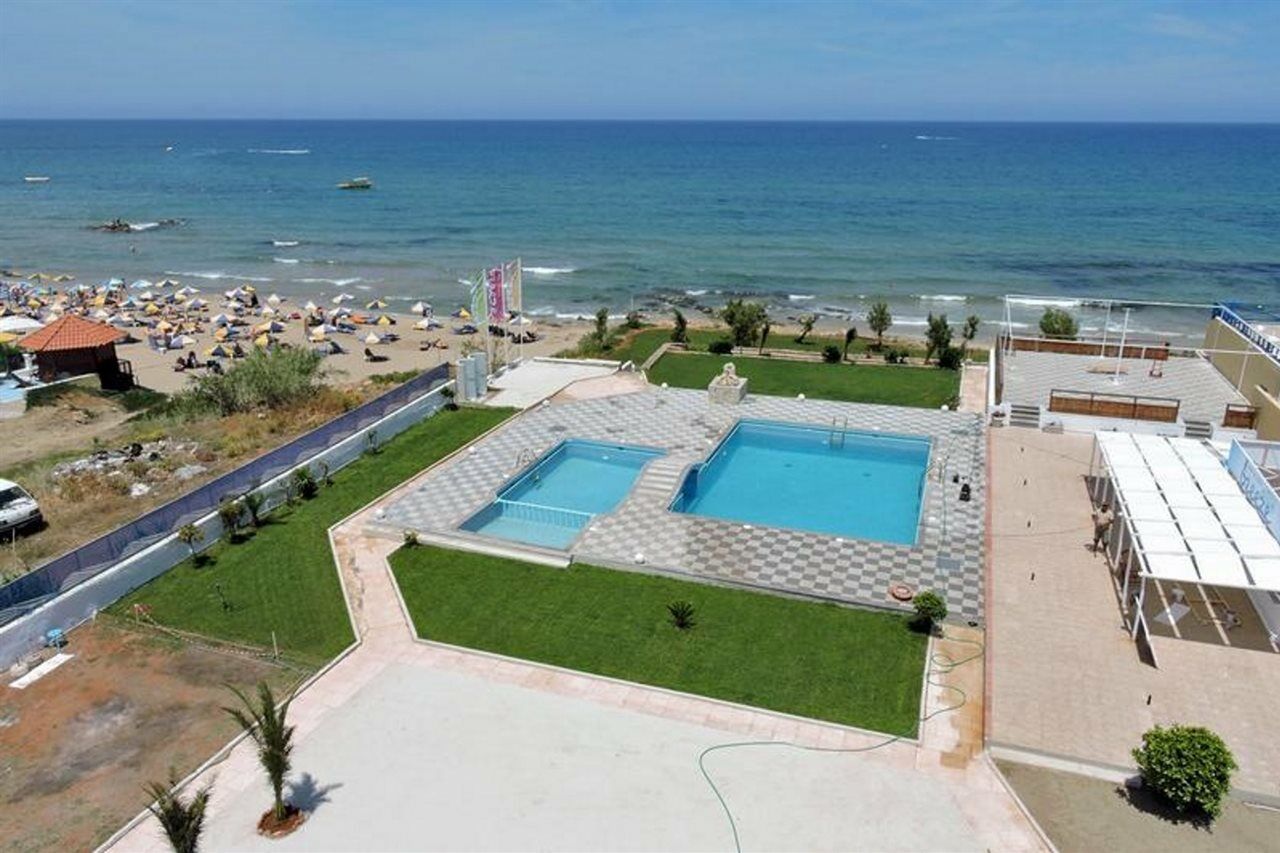 Alkyonides Beach Hotel มาเลีย ภายนอก รูปภาพ